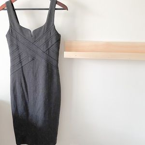 Bailey 44 body on gray grey dress